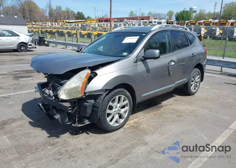 2013 Nissan Rogue Sv W/Sl Pkg from USA, damaged, VIN JN8AS5MV8DW614173